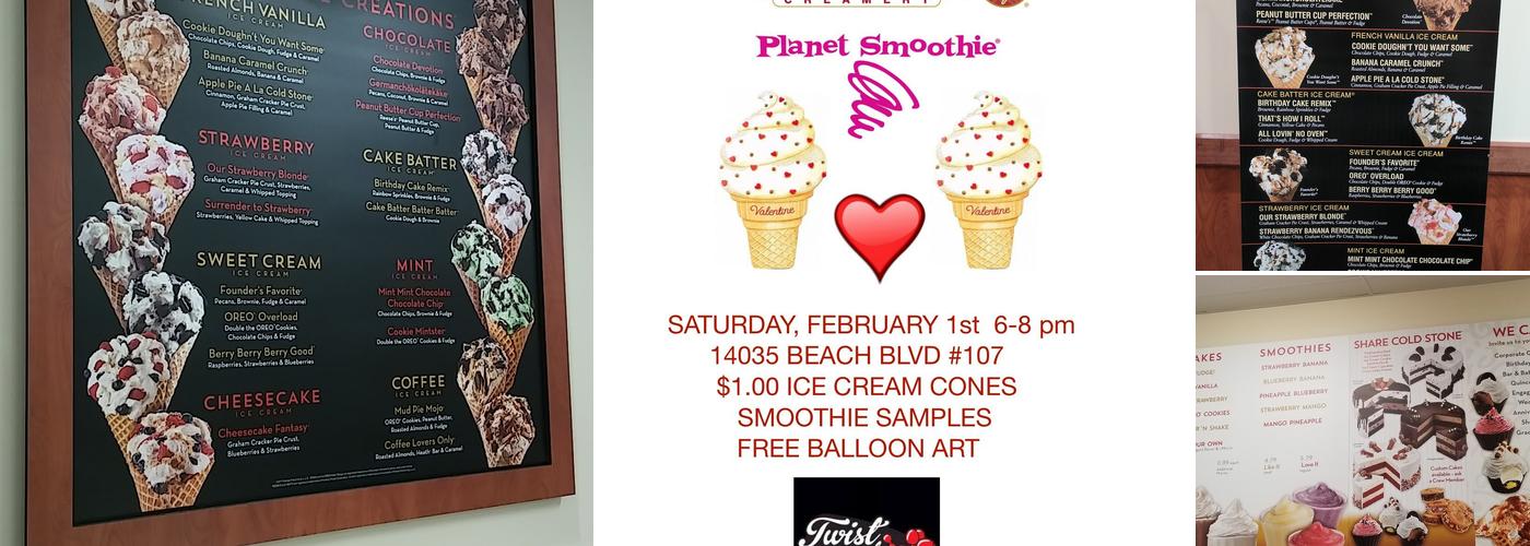 Cold Stone Creamery Menu