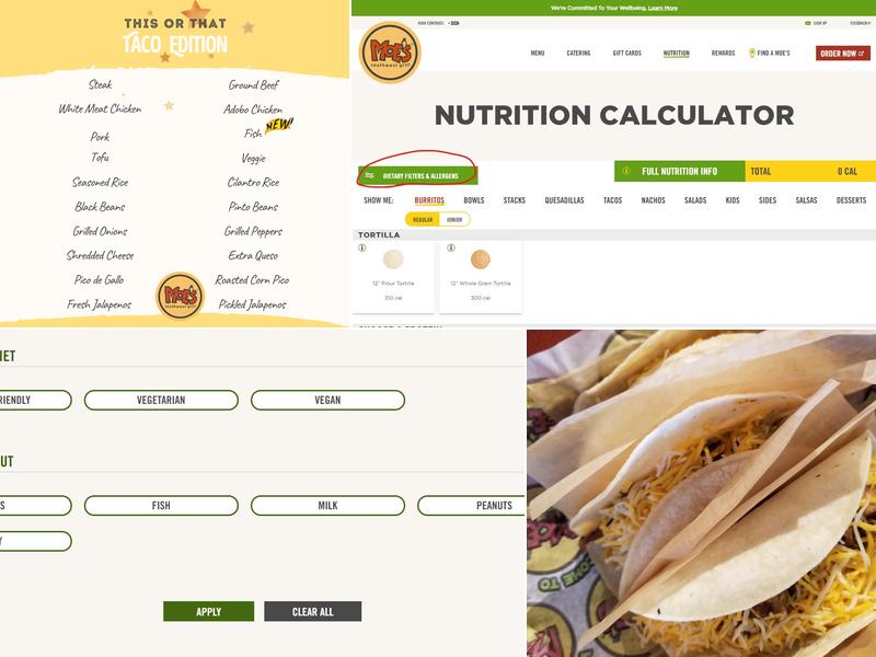 Moe's Southwest Grill Menu