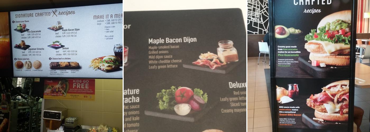 McDonald's Menu