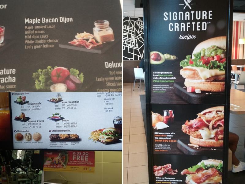 McDonald's Menu