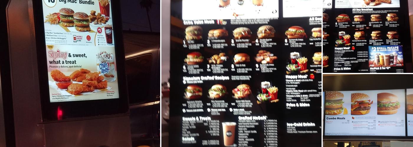 McDonald's Menu