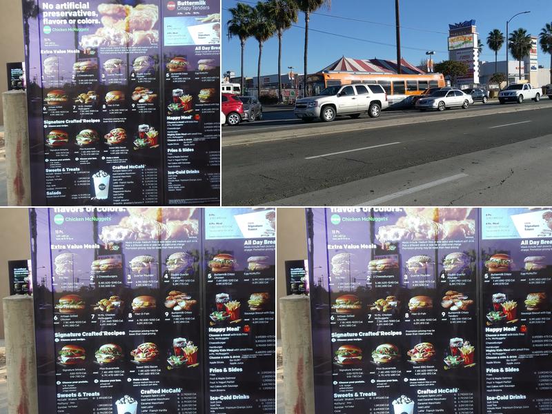 McDonald's Menu