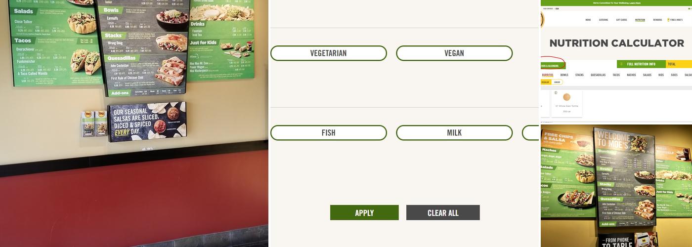 Moe's Southwest Grill Menu