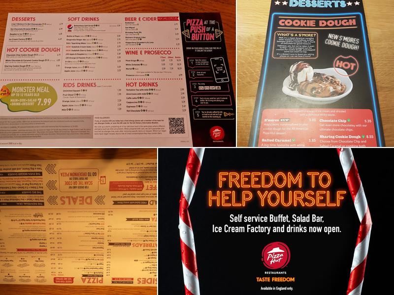 Pizza Hut Menu