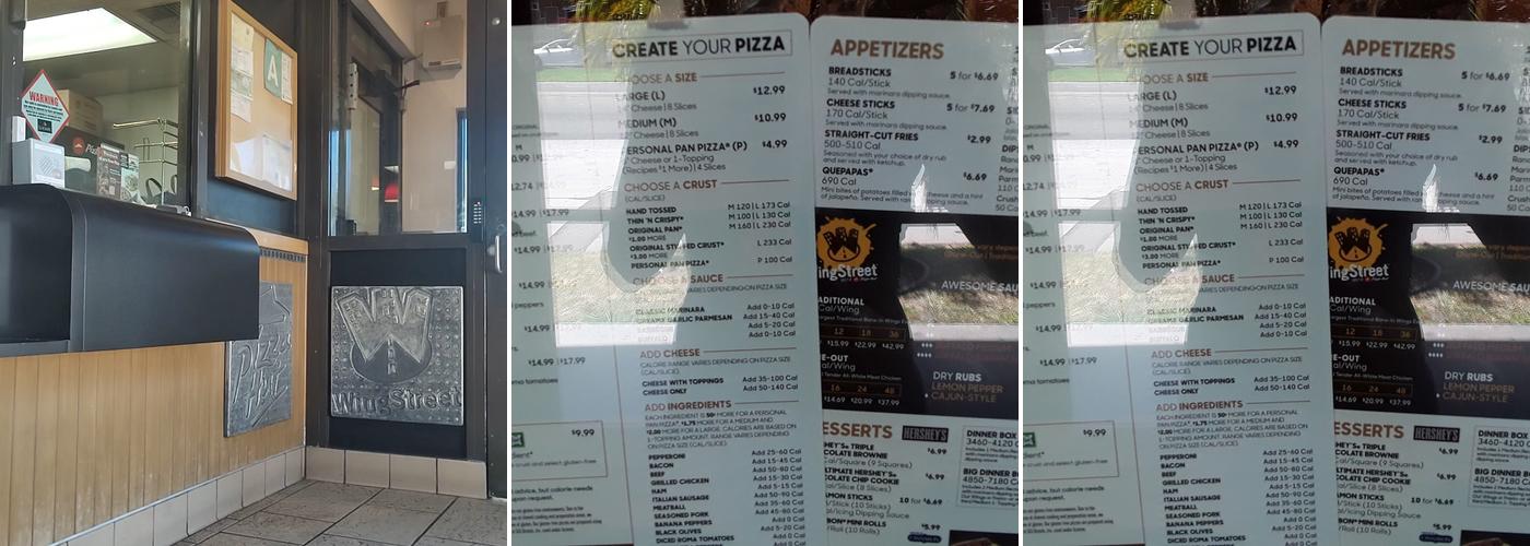 Pizza Hut Menu