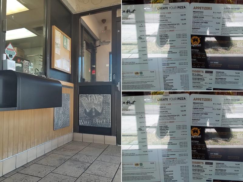 Pizza Hut Menu