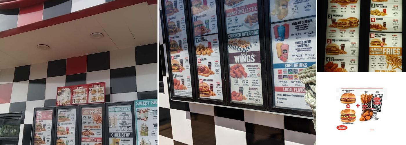 Rally's Menu