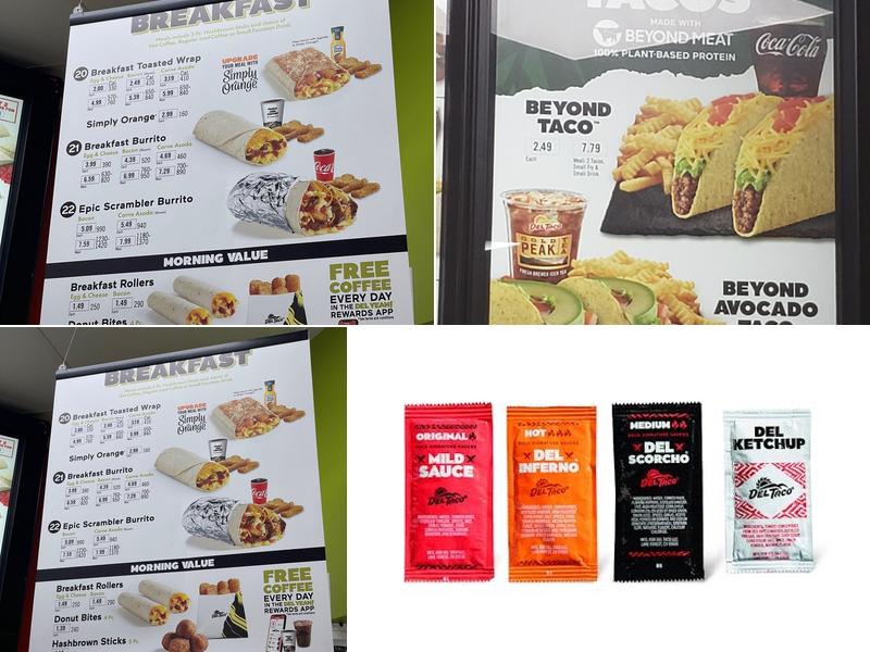 Del Taco Menu