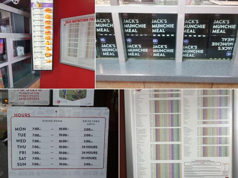 Jack In The Box Menu