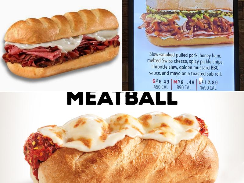 Firehouse Subs 5 Points Menu