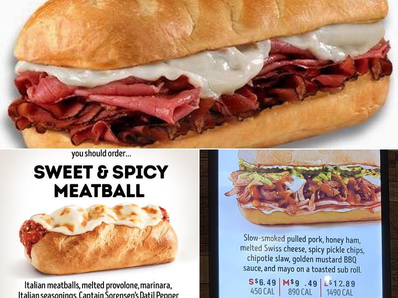 Firehouse Subs 5 Points Menu