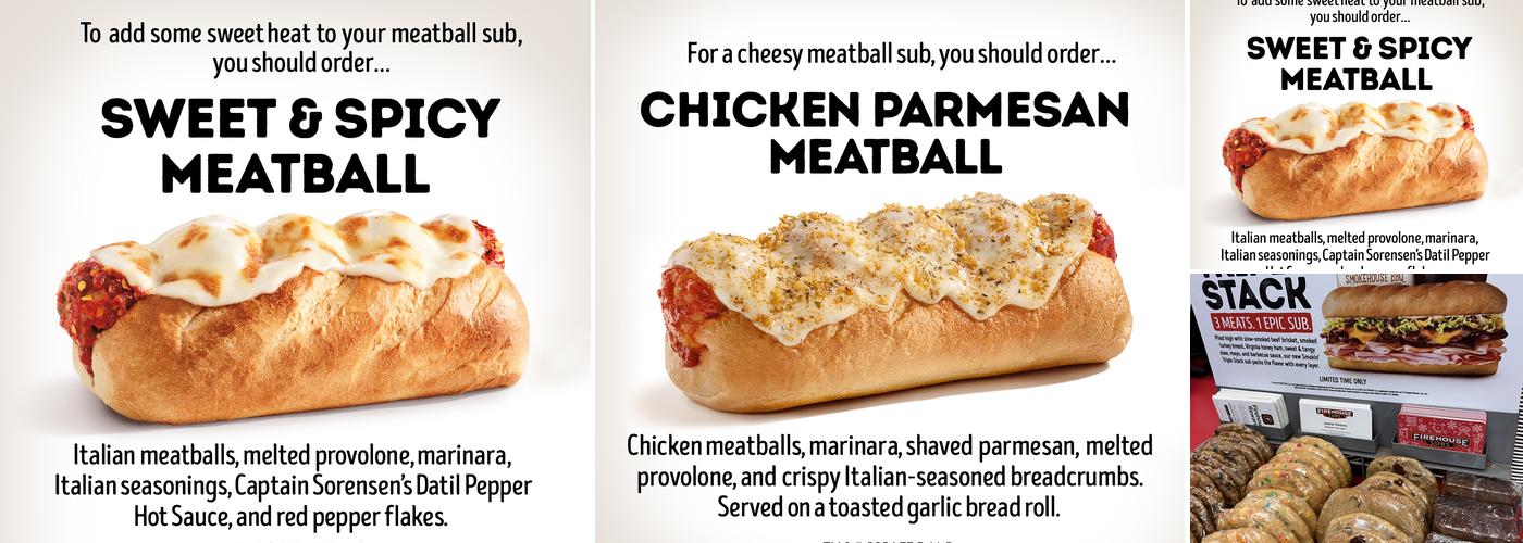 Firehouse Subs Dunn Ave Menu