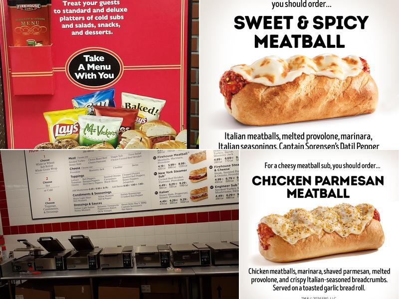 Firehouse Subs Menu