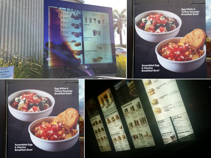 McDonald's Menu