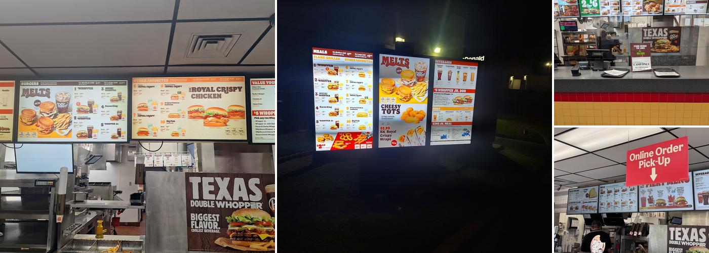 Burger King Menu
