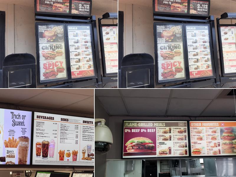 Burger King Menu