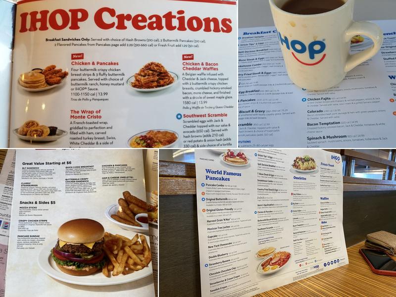 IHOP Menu