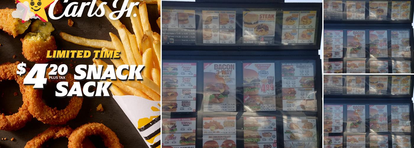 Carl’s Jr. Menu