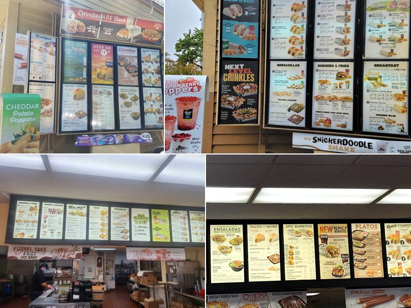 Del Taco Menu