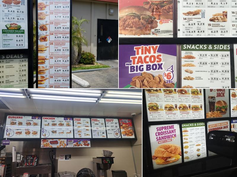 Jack In The Box Menu