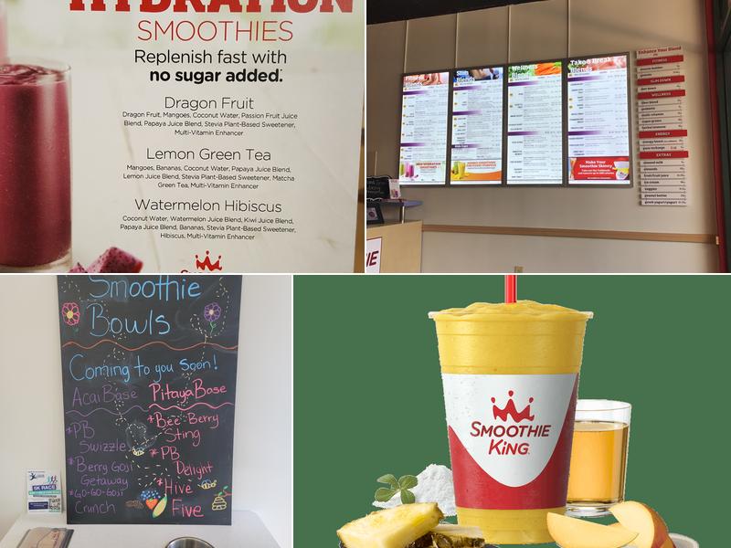 Smoothie King Menu