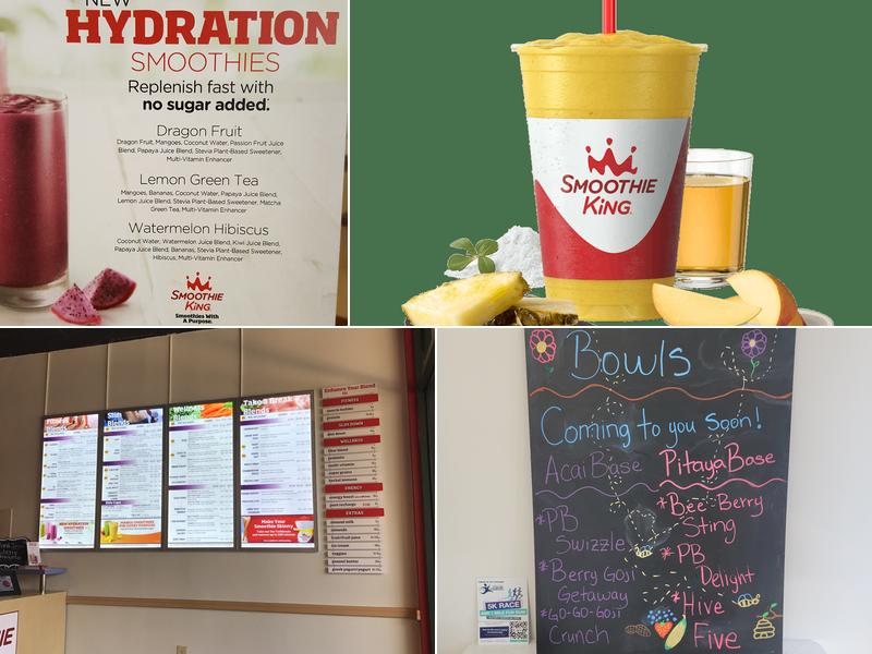 Smoothie King Menu