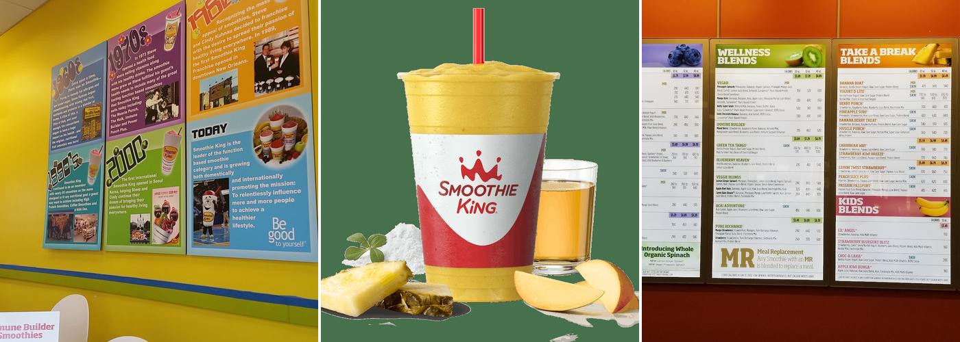 Smoothie King Menu