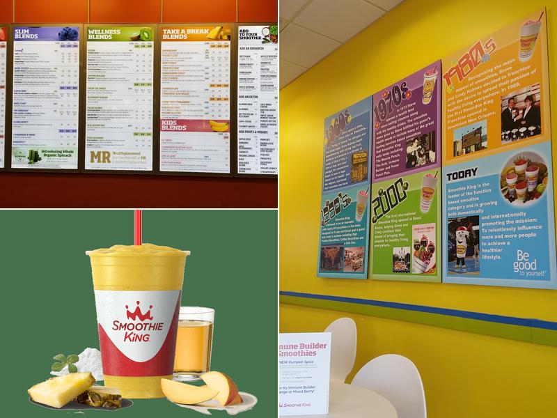 Smoothie King Menu