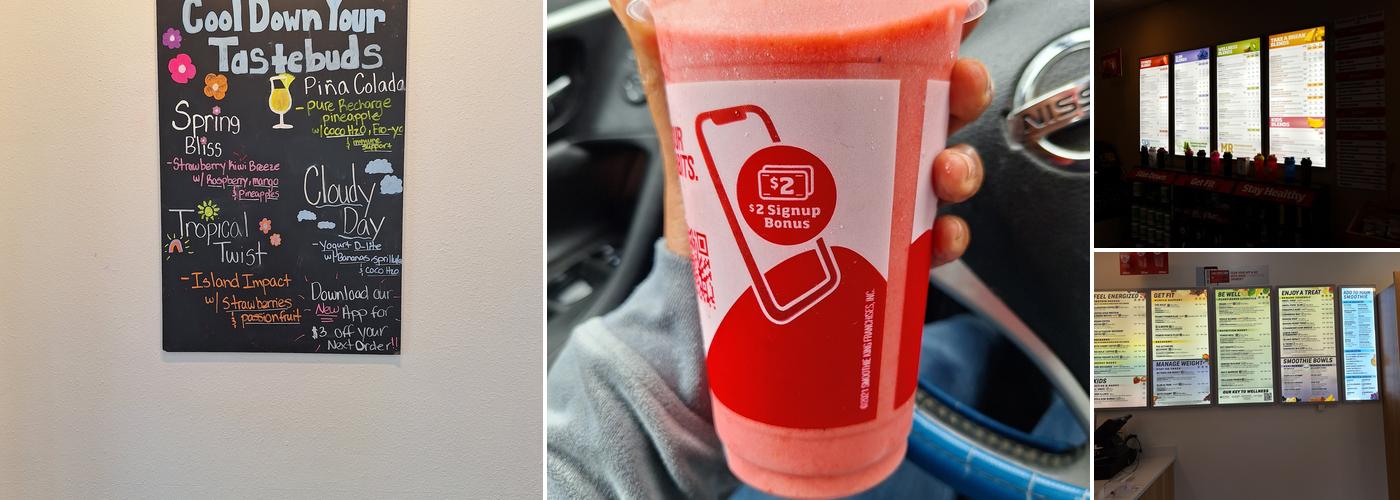Smoothie King Menu