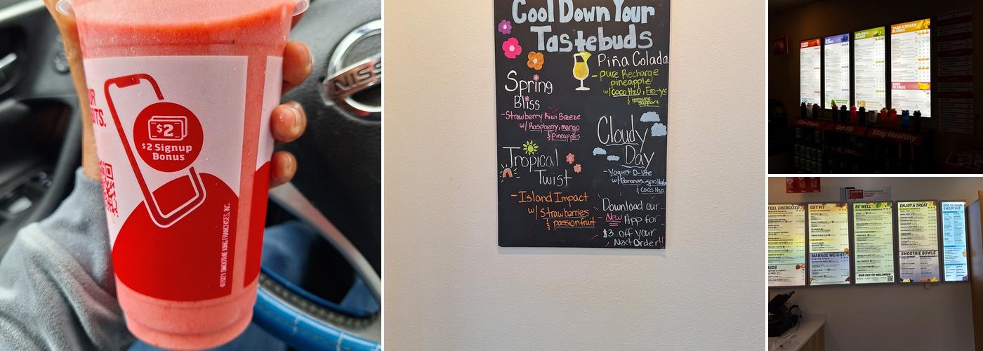 Smoothie King Menu