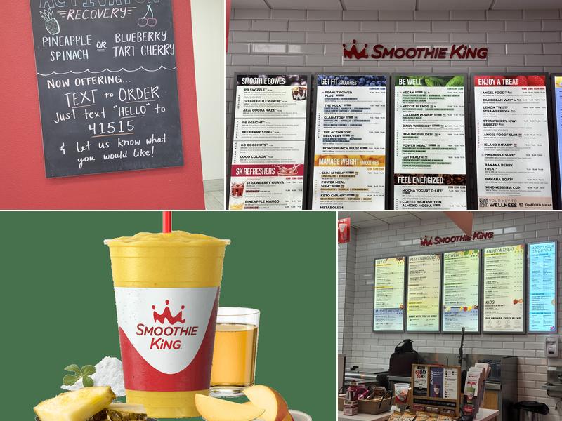 Smoothie King Menu