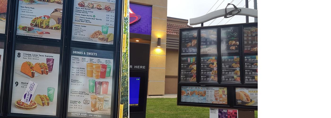 Taco Bell Menu
