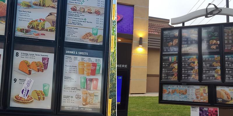 Taco Bell Menu