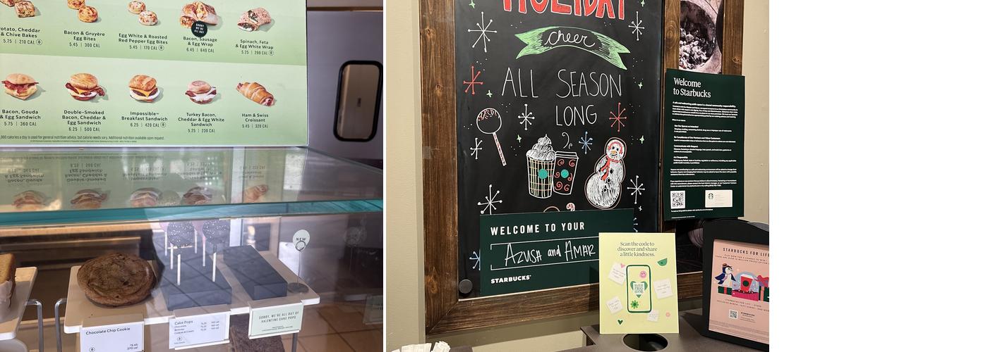 Starbucks Menu