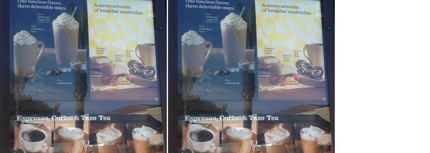 Starbucks Coffee Company Menu