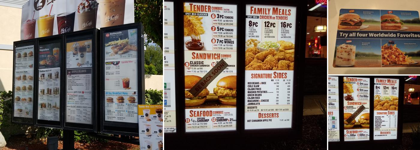 McDonald's Menu