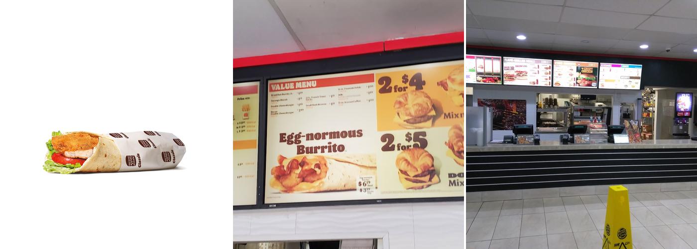 Burger King Menu