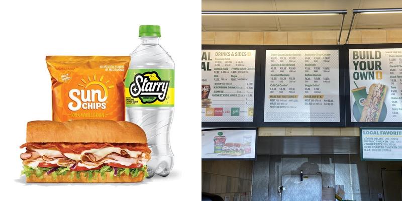 Subway Menu