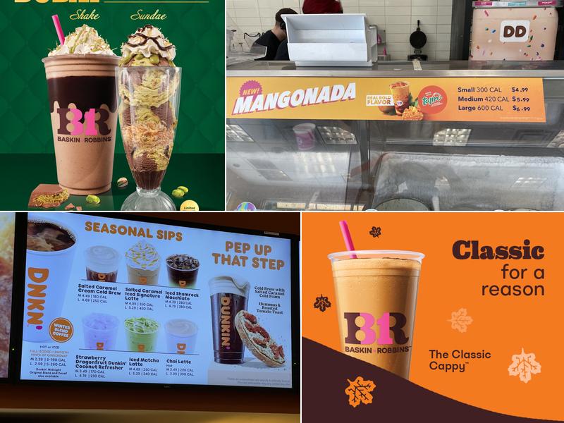Baskin-Robbins Menu