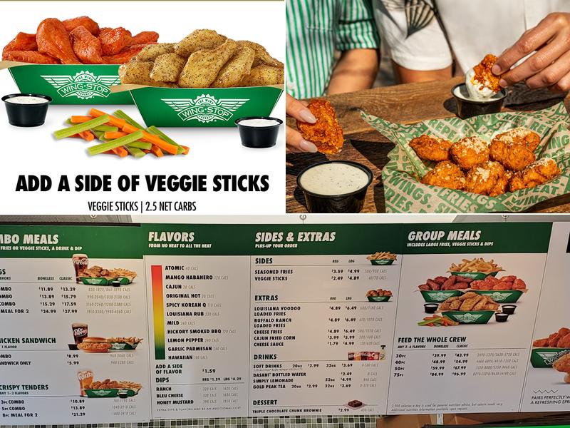 Wingstop Menu