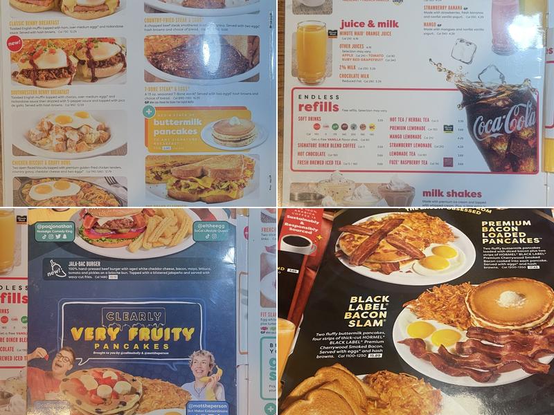 Denny's Menu