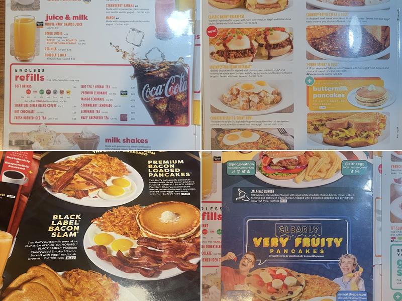 Denny's Menu
