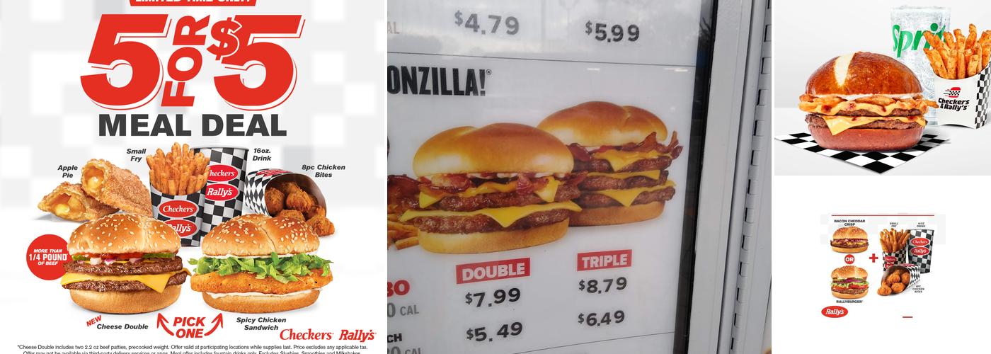 Checkers Menu