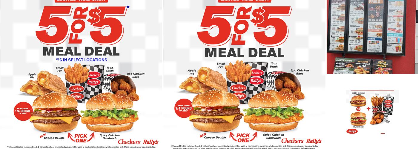 Checkers Menu