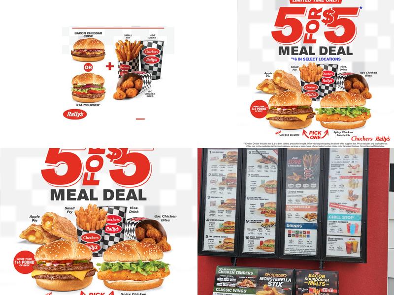 Checkers Menu