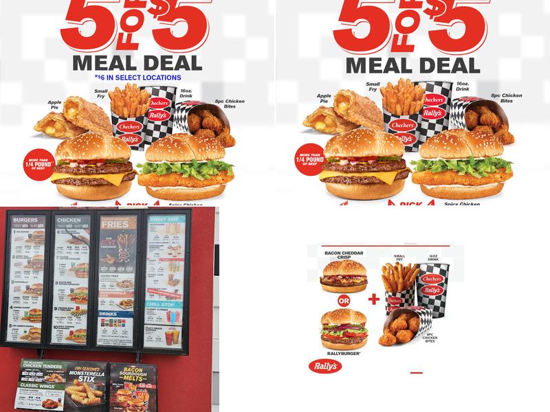 Checkers Menu