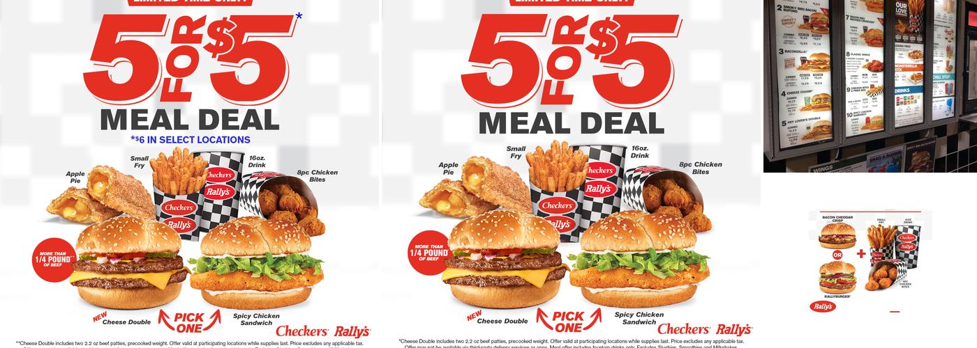 Checkers Menu