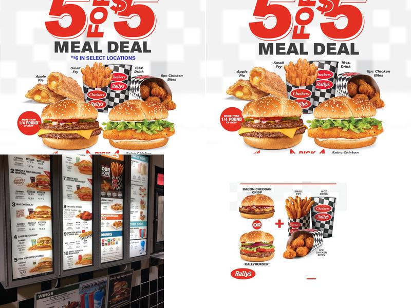 Checkers Menu