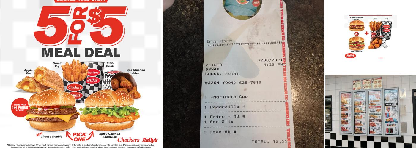 Checkers Menu