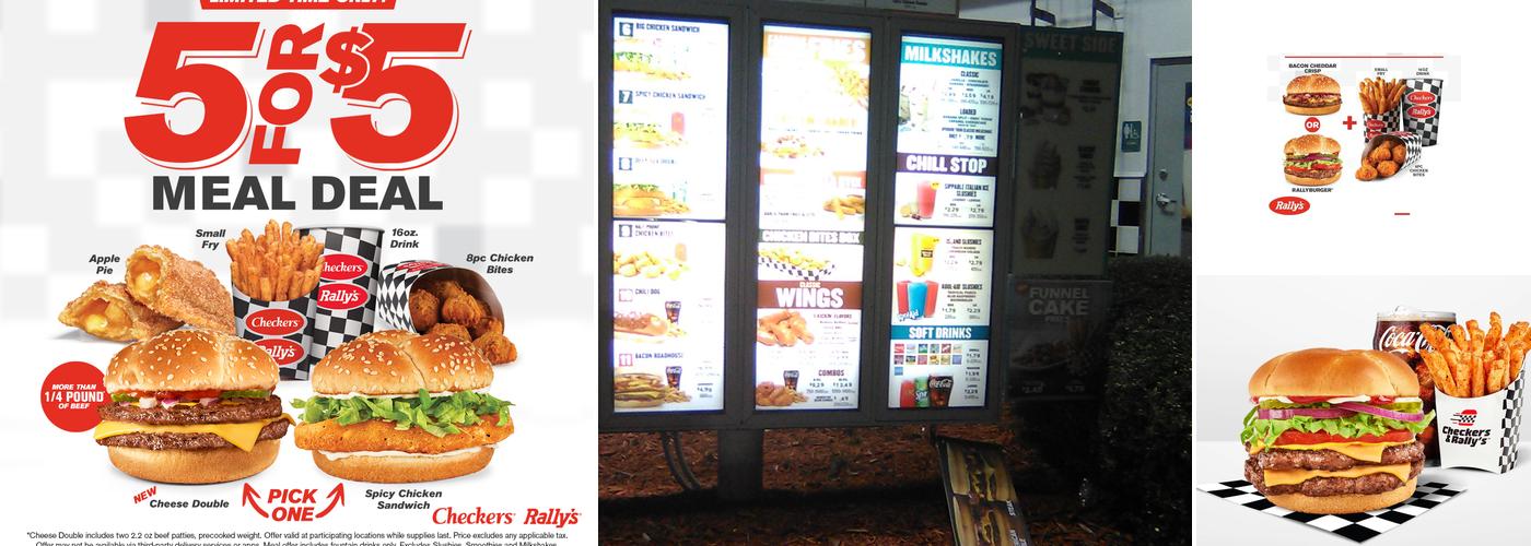 Checkers Menu